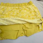 The North Face  Women's M Golden Yellow Floral Pullon Skirt Skort Activewear Photo 3