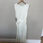 StitchDrop NWT Nantucket Sleeveless Knit Sweater Dress Optic White Size XL Photo 6