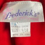 Frederick's of Hollywood Vintage Frederick’s of Hollywood long sleeve red cutout dress size 9/10 Photo 5