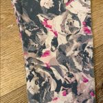 American Eagle Outfitters Floral Hi-Rise Leggings - Black, Pink, Cream Photo 1