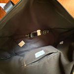 Alice + Olivia NWT  Regal Romance Sapphire Print Duffle Weekender Bag Blue Black Photo 6