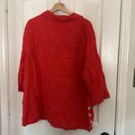 Tahari  linen 3/4 sleeve blouse Photo 4
