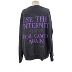 The Mayfair Group Anti Digital Dysphoria Collective Crewneck Sweatshirt One Size Gray Size undefined Photo 7