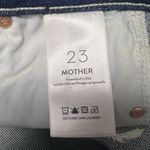 Mother Jeans The Double Dazzler Ooh La la Dark Wash Denim Slim Straight Size 23 Blue Photo 9