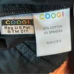 COOGI  Black Studded Embroidered Full Button Down Long Sleeve Blouse Top Size L Photo 9