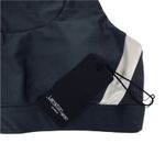 LANSTON Sport Bra Sz XS Gray Side Block Scoop Neck Racerback Sporty Preppy NWT Photo 5