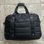 Cynthia Rowley Anthropologie’s Quilted Puffer Satchel Bag, Black Retail $129 Photo 1