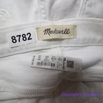 Madewell New! Stovepipe Jeans in pure white, women size 26 Photo 11