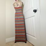 Anthropologie  Deletta Empire Waist Multicolored Multiprint Maxi Dress Size XS Photo 7