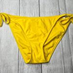 Shade & Shore  Yellow String Bikini Bottom Tie Sides NWT Size XL Photo 2