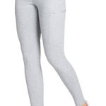 Kyodan  Heathike Outdoor Leggings in Grey Mix Size Small High Rise Performance Photo 0