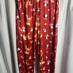 Christmas Woman’s Pjs Set Size L Long Sleeves and Pants Comfy Characters￼ Red Size L Photo 4