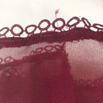 Lulus LULU’S Burgundy Pleated Ruffle Halter Swing Mini Dress Size Small Party Cocktail Photo 8