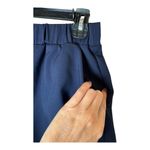 Good American  Shorts Women Medium Blue Rinse High Rise Weekend Relaxed Poplin‎ Photo 5