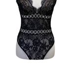 Victoria's Secret Victoria’s Secret Deep V Lace Teddy/Bodysuit Black Size M NWT Photo 5
