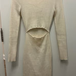 Wilfred Aritzia - Cutout Knit Longsleeve Mini Dress Photo 0