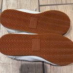 Split Cow Leather Sneakers Flat Trainers Flat shoes Round Toe Runners Casual White Size 6 Photo 4