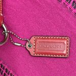 Coach  Gallery East/West Red Leather Tote Photo 12