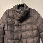 Ralph Lauren women's gray down feather filled puffer jacket size medium Photo 1