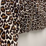 J.Crew NWT  Parke Blazer in leopard stretch corduroy, Black & Tan | Size 6 Photo 8