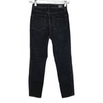 RSQ  Jeans Juniors 3 26" Washed Black Vintage Mom Distressed Casual Edgy Rocker‎ Photo 1