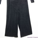 Eloquii NEW black Strong Shoulder Velvet Jumpsuit glitter , 16 Photo 5