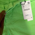 ZARA Green Super Wide Leg Jeans Photo 9