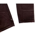 Spanx Faux Leather Leggings in wine, size Small Photo 8