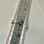 Pink oval rhinestone cocktail ring Photo 3