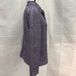 Donna Toran Vintage Crinkle Purple Jacket - Size M Photo 4