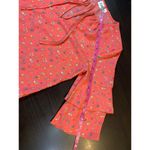 Gap  Cottage Peasant Shirt Womens XS V Neck Pullover Prairie Floral Ruffle Sleeve Photo 12