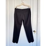 Kate Spade  • Scalloped Hem Jackie Capri Pant cropped ankle stretch ponte black Photo 8