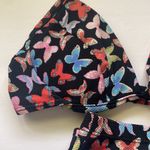 Kathy Ireland Vintage 90s butterfly print bikini, size 8 Photo 1