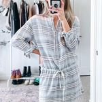 Xirena Sorento Striped Swim Cover up Mini Tunic Dress Photo 3