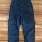 The Great  Ruffles Armies High Rise Pants in Black Size 26 Photo 2
