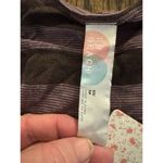 Free People Beach Go Lightly Striped Linen Blend Maxi Swim Beach Cover Up XS Photo 4