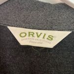 Orvis  grey button front collared cardigan shacket small Photo 2