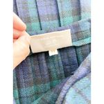 Pitlochry Kilt 100% Pure New Wool Pleated Skirt Scotland in Green Blue Size 12 Photo 9