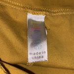 LuLaRoe  mustard yellow casual stretchy ankle length leggings Photo 5