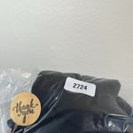 Chelsea28  Black V-Neck Sweater With White Stripes Size S  cashmere blend Photo 9