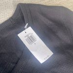 Old Navy Black Ribbed Long Sleeve Thermal Top Women's Size S New With Tags Photo 1