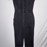 Good American ‎ Black Denim Jumpsuit Photo 7