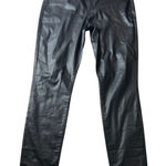Banana Republic NWT  Curvy High Rise Skinny Black Coated Pant Size 32 Tall Photo 0