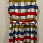 Anthropologie MAEVE Multicolor Cricket Club Midi Dress Photo 4