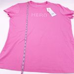 Lady Hagen  HERO Pink Ribbon Collection Breast Cancer Awareness Tee Size Large Photo 9