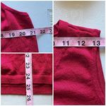 Chico's  Sleeveless Womens Red Lightweight Sweater Blouse Pullover Preppy Casual 3 Photo 4