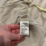 Terracotta Womens Top Large 2 Button Down Geometric Viscose Linen Blend See Pics Size 2X Photo 6