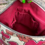 The Sak Sakroots Peace Red Circle Art Deco Cross Body Canvas Purse Photo 6