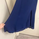 Reformation Twilight Midi Dress Danube Navy Blue 2 Photo 7