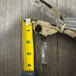 Azurée Cannes Animal Print Clear Heel Slingback Heels Size 7 Brown Photo 12